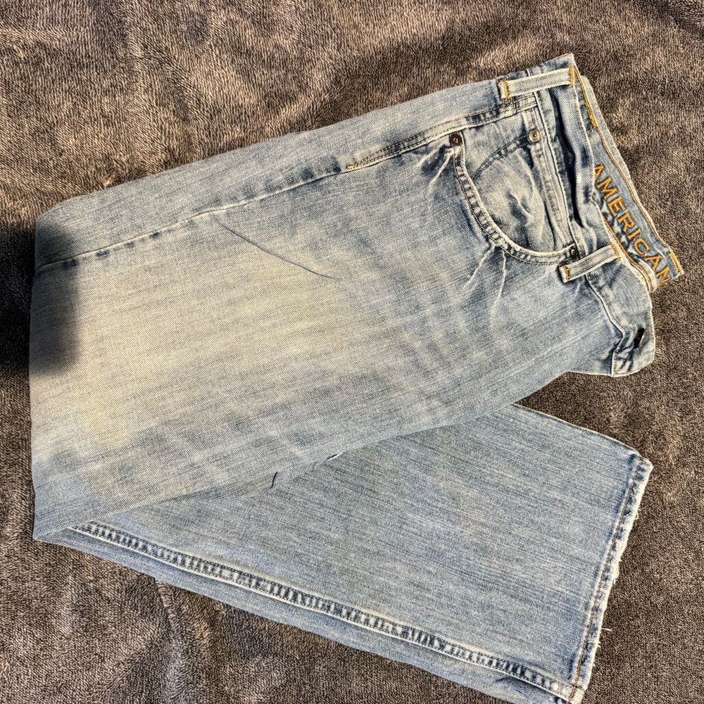 American Eagle Outfitters Light Blue Straight Men's Jeans